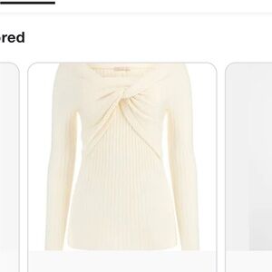 Elegant White Women's Sweater